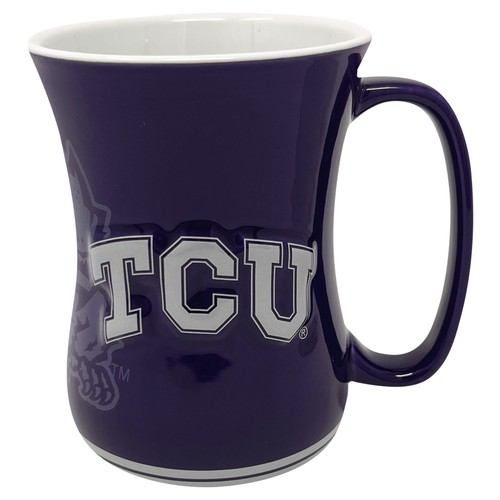 TCU Horned Frösche 16oz. Geformte Barista Tasse - Bild 4 von 4