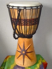 SALE - PRO ! Handmade 20" Djembe Bongo Drum M16 + FREE COVER