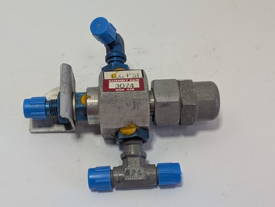 #ad Bell Helicopter 206 073 901 1 Fluid Pressure Regulating Valve $182.50