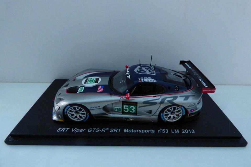 SRT Viper GTS-R "SRT Motorsport" 24H Le Mans 2013 Spark 1/43 S3766 - Photo 4/4