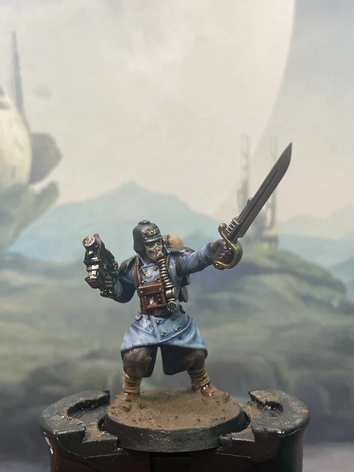 Warhammer 40K DPS painted Astra Militarum Death Korps of Krieg SK6975 - Image 3 of 4