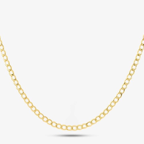9ct Yellow Gold Curb Chain HC070