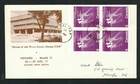 Canada #559, 1972 8¢ Skating block of 4, BNAPS Novapex cachet FDC - Halifax cds