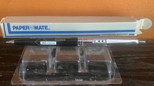 Paper Mate Vintage Black Double Heart Ball Pen-chrome New Advertisement