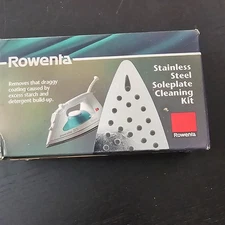 New ROWENTA Stainless Steel Soleplate Cleaning Kit ZD-100