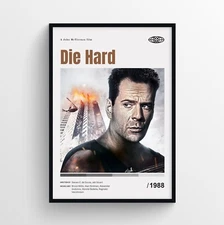 Die Hard Movie Poster Print, Wall Art - Unframed