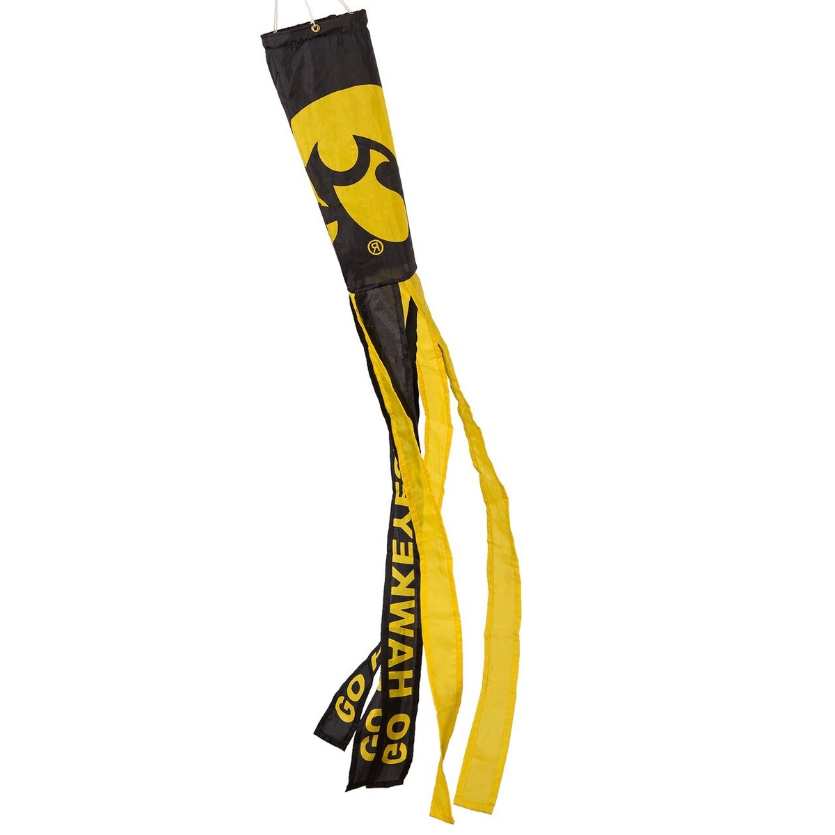 Iowa Hawkeyes Field Stripes Flag - Officially Licensed 3x5 Feet Polyester Banner With Grommets - View #4