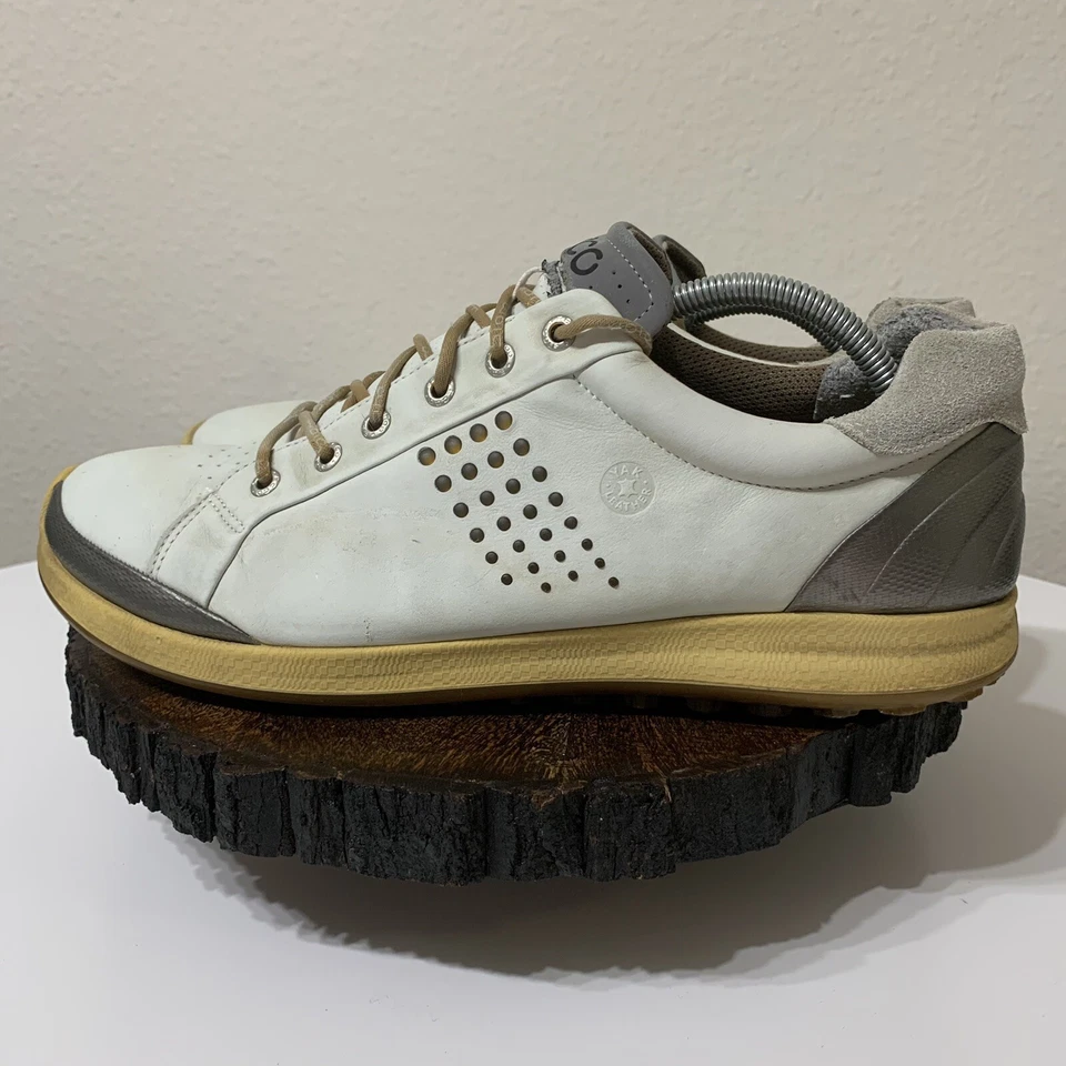 Ecco Biom Natural Motion Yak Leather Spikeless Golf Shoes Size 12 - 12.5 EU 46 - Image 2 of 4
