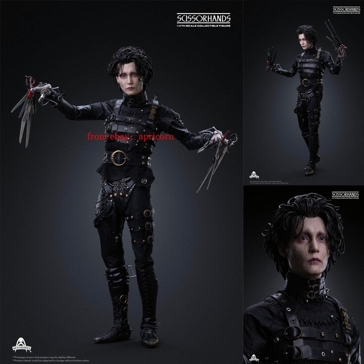 Art Figures 1/6 シザーハンズ エドワード AF029 Art Figures AF-029 Edward Scissorhands 1/6 Male Action