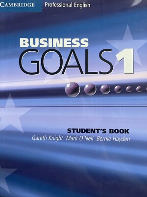 Business Goals 1 Student's Book - Cambridge Professional English - Large PB