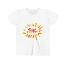 camp mommy Youth Short Sleeve Tee