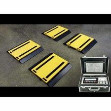 16" x 24" x 2" Four Portable Weigh Pads Indicator  Printer 100,000 lb x 20 lb
