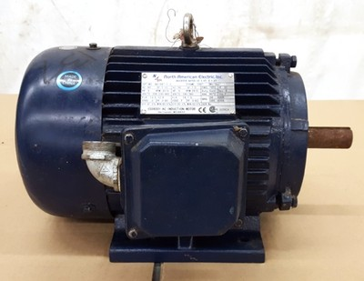 #ad #ad NORTH AMERICAN ELECTRIC NA184T 5 2 AC INDUCTION MOTOR 5 HP 2915 3515 RPM $400.00