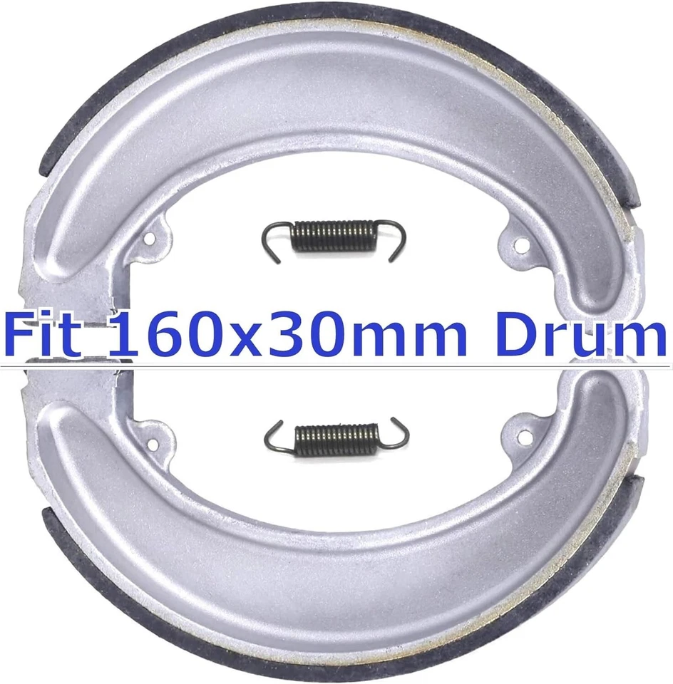 MC Brakes Shoes for Honda Big Red 250 ATC250ES ATC250SX ATC 250 ES SX Drums 1985 - Image 2 of 4