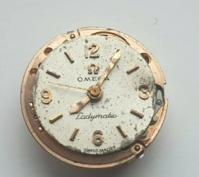 Genuine Omega Ladymatic 455 Watch Movement Dial Automatic