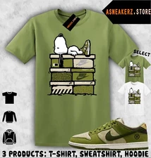 Shirt Match Dunk Low Yuto Horigome Matcha Sneaker Matching Tee Sneakerhead S Dog
