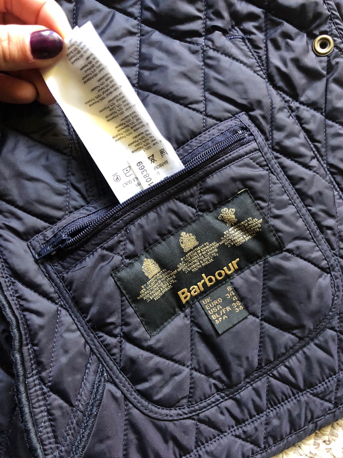barbour seafield jacket