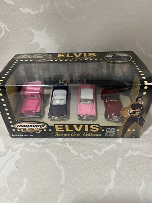 MATCHBOX ELVIS No.1 ミニカー 4台セット Mattel Matchbox Collectibles Elvis Presley 4 Die Cast Favorite
