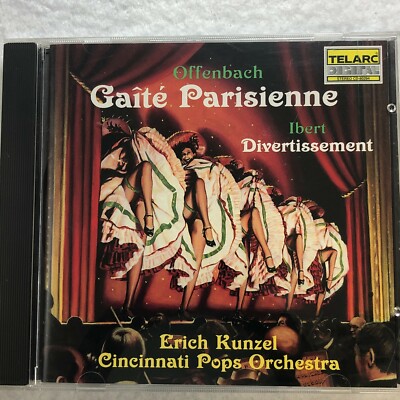 Offenbach Gaite Parisienne Ibert Divertissement CD 1992 Vintage Music