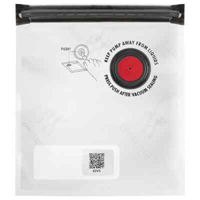 ZWILLING Fresh & Save Vakuum Beutel Größe M, 10-tlg, 25 x 35 cm, 4 Liter