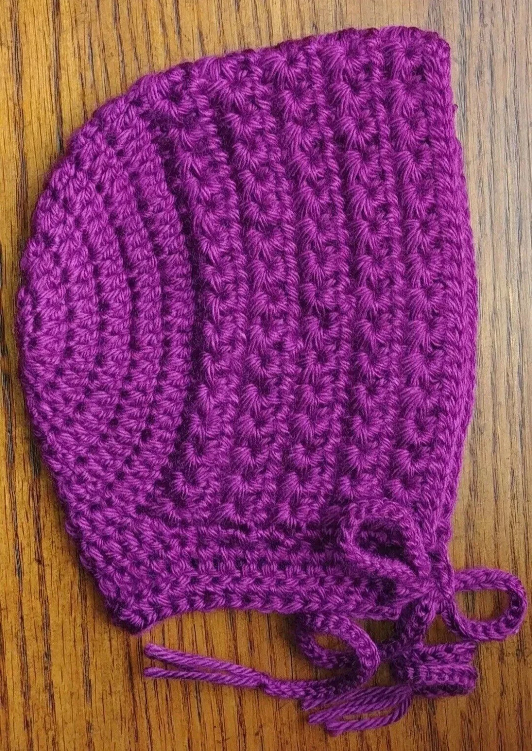 hat 3 Months New Leia Allen baby Bonnet New handmade crochet winter warm infant