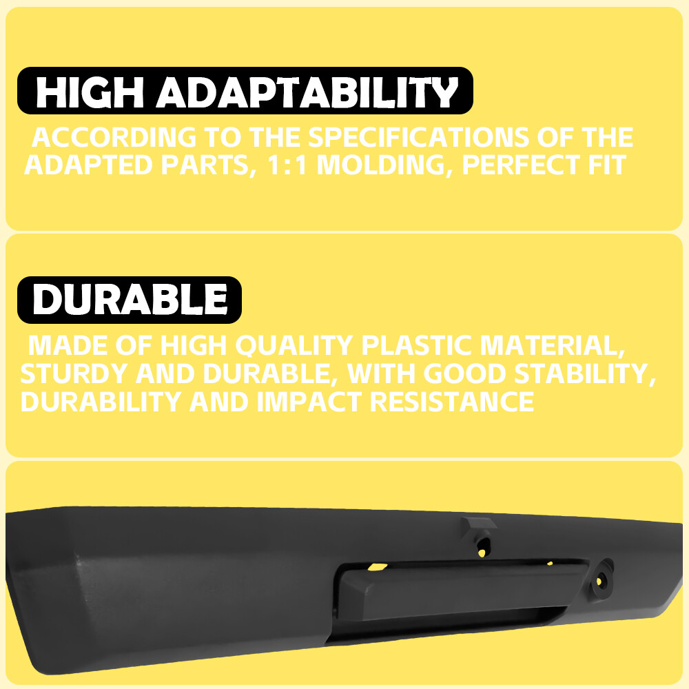 FOR 2017-2019 Ford F-250 F-350 Super Duty Rear Tailgate Black Hatch Door Handle