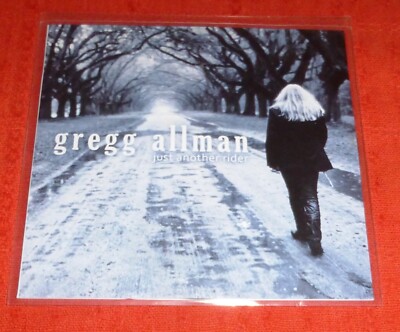 GREGG ALLMAN ONE TRACK PROMO CD SINGLE - NUR ANOTHER RIDER - US-AUSGABE 2011