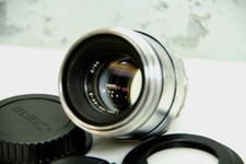 Helios-44-2 58mm f./ 2 Soviet Lens M42 Lens Silver  adapter Canon EOS