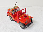 VTG 1970's Kuang Hui Tin Fire Chief Jeep Battery Toy KH1111 Not Working Taiwan
