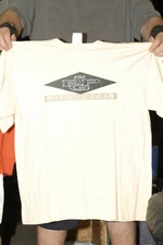 Prince tennis Gear vintage 1990's 100% cotton T shirt made in USA mint tan rare