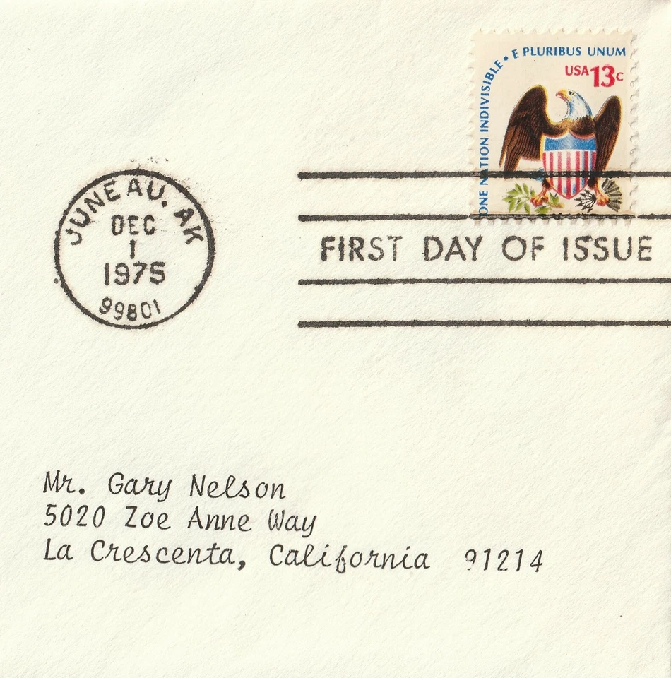 1975 / First Day Cover - USA - GREAT SEAL OF THE USA / 1 December 1975 - Image 2 of 4