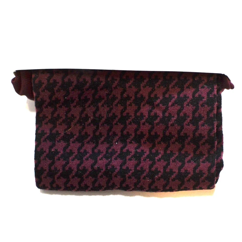 Medias de pata de gallo HUE Claret Control Top para dama, talla S/M, nuevas con etiquetas Foto 2 de 3