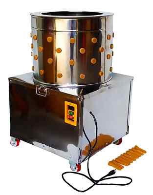 #ad Industrial Poultry Chicken Plucker 1500W Pre Assembled w 10 Spare Fingers $299.99