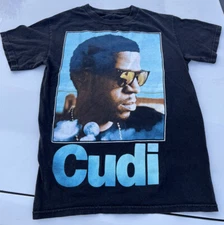 2011 00s KID CUDI MAN ON THE MOON CONCERT TEE TOUR SHIRT HIP HOP RAP S