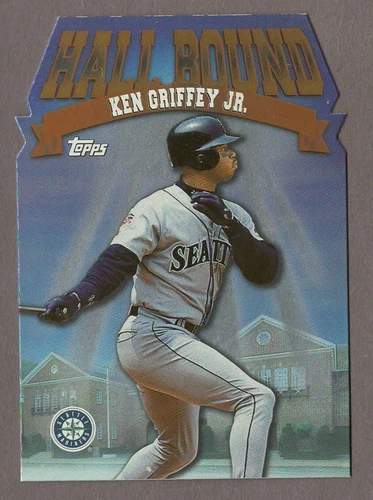 KEN GRIFFEY JR 1998 Topps HALL BOUND Insert Card #HB9 Die Cut Mariners Hallbound