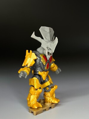 Mega Construx Halo 3D Printed Custom Brute Chieftain Head and Helmets