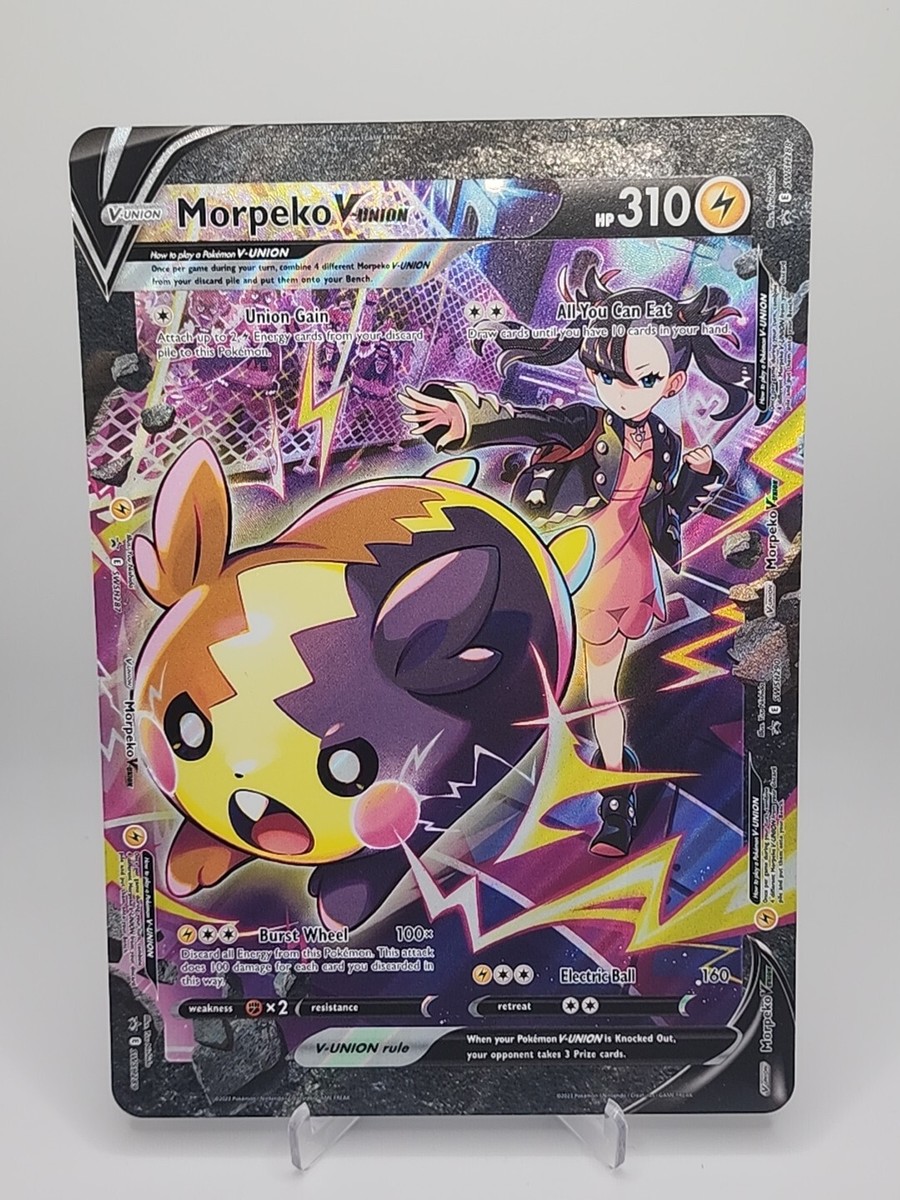 Morpeko V-Union [Jumbo] SWSH289 Pokémon TCG - Jumbo Card | eBay