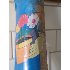 NEW Garden Flag Sculpted Flower Pot Outdoor Banner 32" x 39.5" Spring Summer