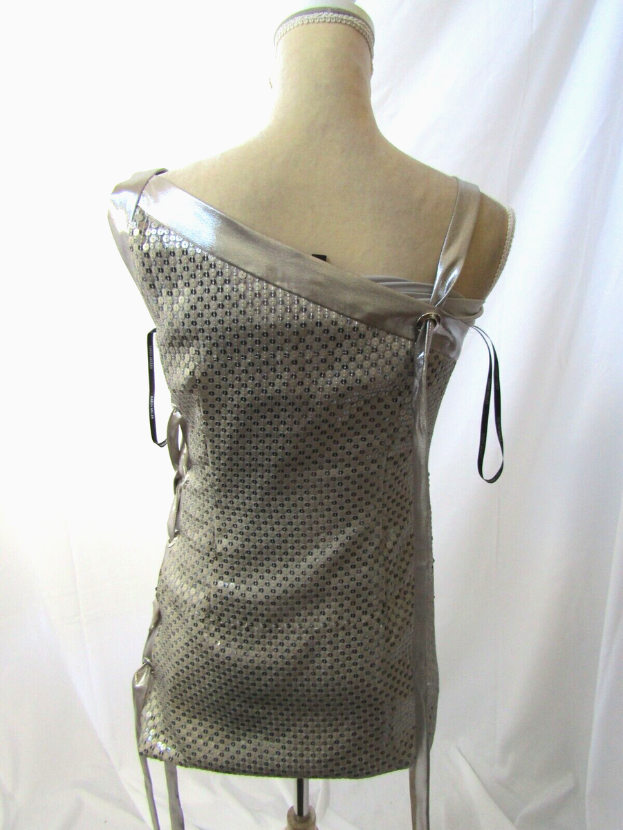 Karen Millen The Atelier Silver Sequin Mini Dress Size 6 | eBay Karen Millen The Atelier Silver Sequin Mini Dress Size 6 | eBay