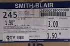 Smith-Blair Inc. Style 245 Redi-Clamp Bolts Plated Finish 1.50" Stock #3116