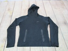 NICE Nike Sportswear Tech Pack Black Mock Neck Hoodie Sweatshirt Women's Medium