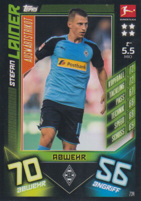 Match Attax Extra 19/20 2019 2020 734 - Stefan Lainer