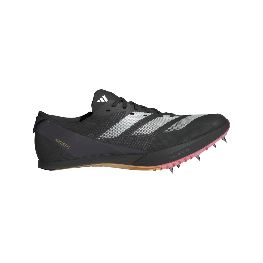 adidas Adizero Finesse Track Running  Mens Black Sneakers Athletic Shoes IF1151
