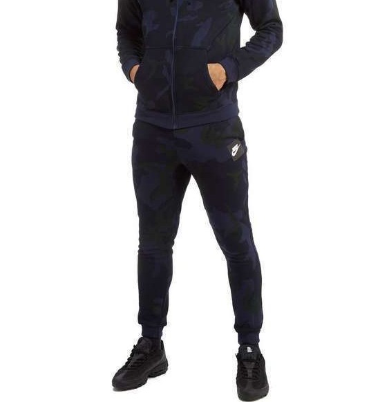 NIKE CLUB FLEECE JOGGERS PANTS ,,CAMO'' SIZE L (AH7020 451) OBSIDIAN