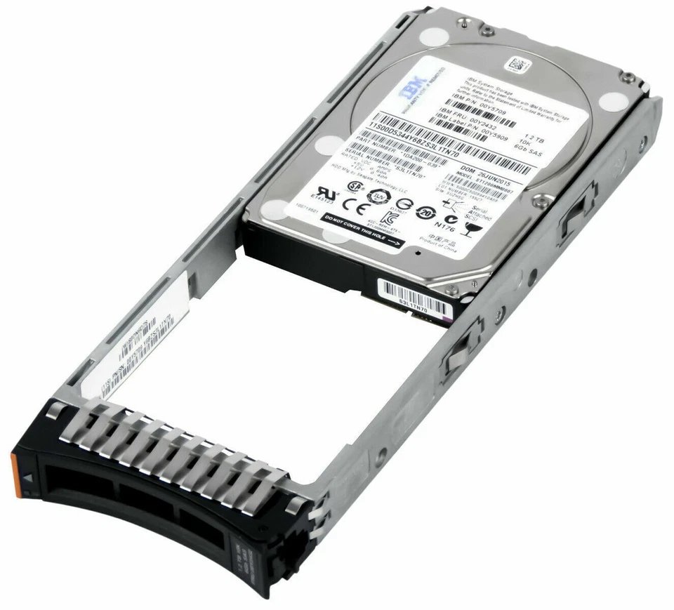 IBM 01EJ012 01AC595 600G 15K SAS 12Gb V5000 Gen2 V5030 v5000 V5010 - Image 2 of 4