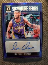 2018 Donruss Optic Signature Series Purple Ian Clark Basketball DNA Games