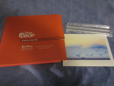 DISNEY'S LION KING ARCHIVE COLLECTION ACRYLIC IMAGE: DROP BOX EXCLUSIVE