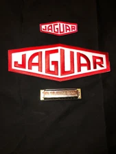 VINTAGE JAGUAR  LARGE & SMALL   SUPER COOL IRON ON or Sew on  PATCHES.