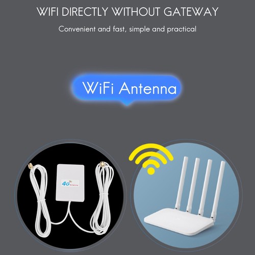 Antena WiFi 4G/3G 28dBi LTE Antena Amplificador 4G/3G Router Móvil WiFi1473 - Imagen 9 de 10