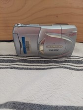 Silver Olympus D-490 Zoom Digital Camera 2.1 Megapixel FOR PARTS Untested